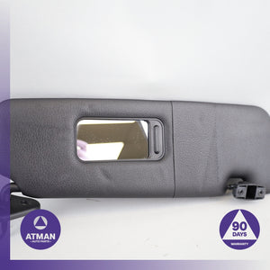 BMW F12 650i 640i Convertible Right Passenger Side Sunvisor Sun Visor Black OEM