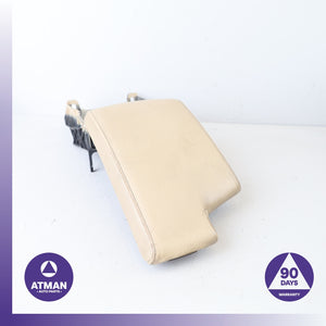 BMW E90 325i Front Center Console Arm Rest Lid Beige OEM