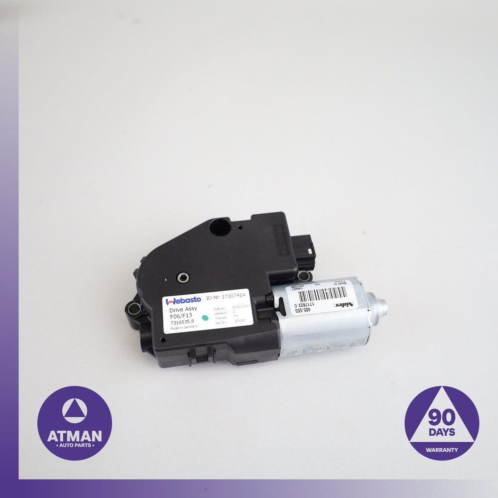 BMW F06 650i 640i Gran Coupe Sunroof Sun Roof Drive Motor 7316535 OEM