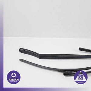 BMW F12 650i 640i Left &amp; Right Windshield Washer Wiper Arm Blade Set OEM