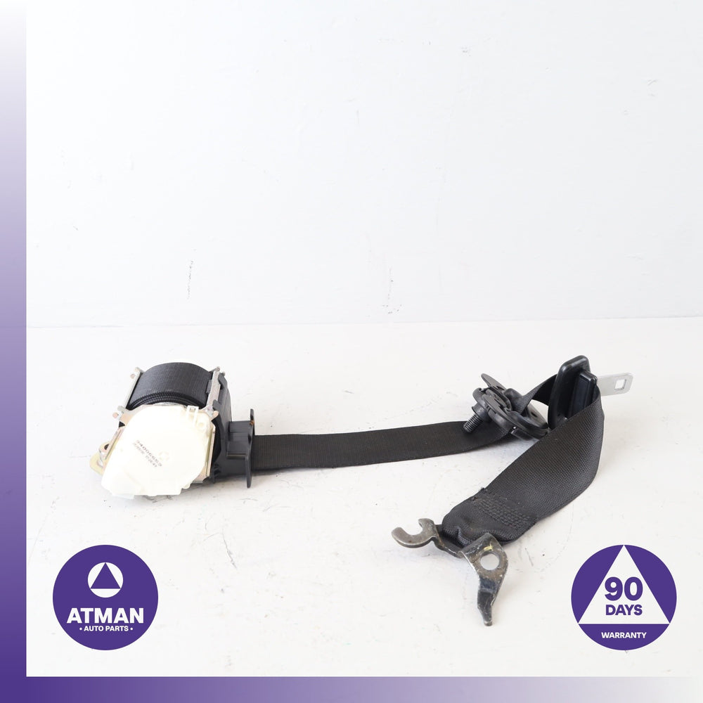 BMW E90 328i Front Right Passenger Side Seatbelt Seat Belt Black OEM