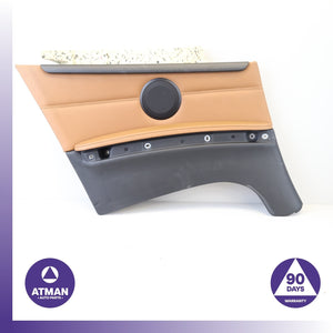 BMW E93 328i 335i Convertible Rear Left Quarter Cover Panel Brown/Black OEM