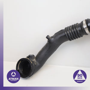 BMW F15 X5 Left Engine Motor Intercooler Pressure Hose Pipe 13717571350 OEM