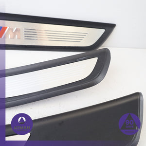 BMW F06 650i 640i Gran Coupe M-Sport Sill Scuff Plate Panel Set OEM