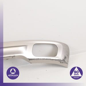 09-15 BMW F02 750i 740i Rear Bumper Center Cover Diffuser Silver 7209920 OEM — photo 4