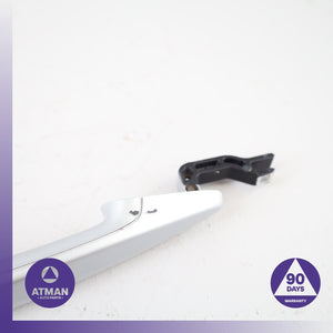 BMW F34 328i GT 330i Rear Right Exterior Door Handle Silver OEM