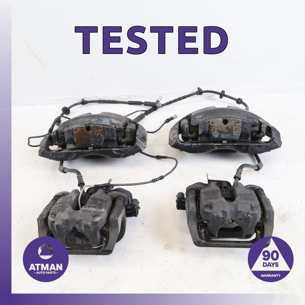 10-19 BMW F10 550i 650i Front & Rear Brake Caliper Calipers Set OEM
