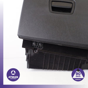 BMW F02 750i 740i Dashboard Glove Box Compartment Black OEM — photo 2