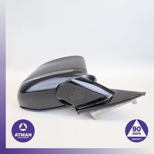 15-19 BMW F16 X6 Right Side Rear View Door Mirror Black 51167416114 OEM