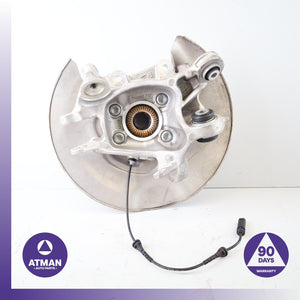 21-26 BMW G22 M440i 430i Rear Left Spindle Knuckle Hub w/ Shield OEM 48k