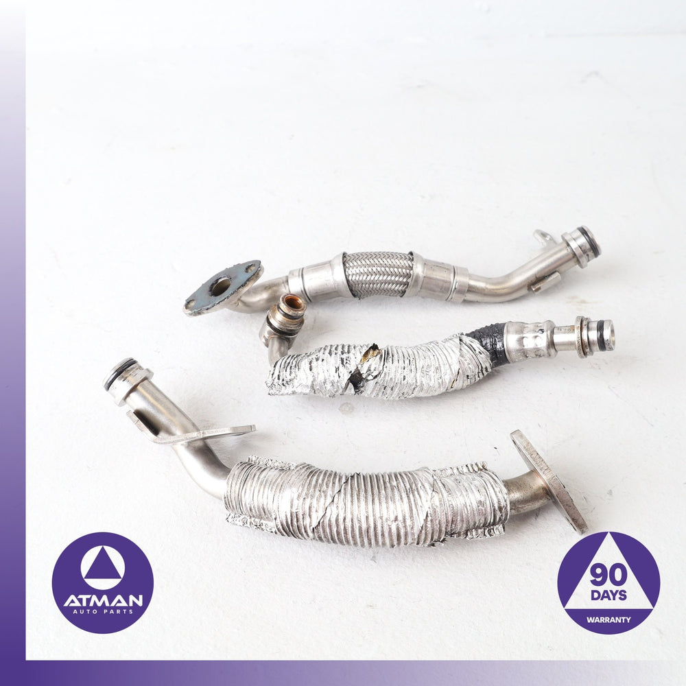 07-16 BMW E90 335i Z4 Engine Motor Turbocharger Oil Coolant Line Set OEM
