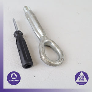 BMW F30 328i 650i Tow Hook Emergency Towing Eye Hinge Bolt Set OEM