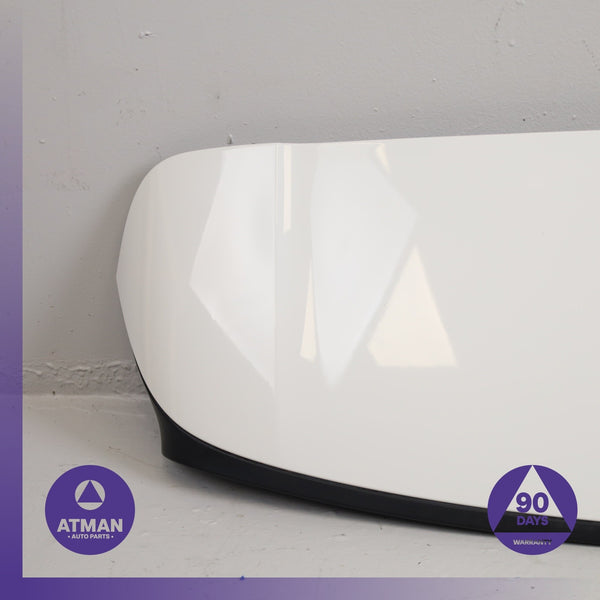 07-13 BMW E70 X5M X5 Rear Top Upper Lid Spoiler White OEM