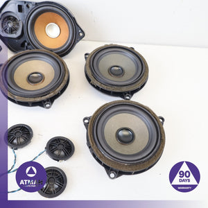 11-17 BMW F25 X3 Top Hi-Fi Interior Sound Tweeter Speaker Set OEM 88k