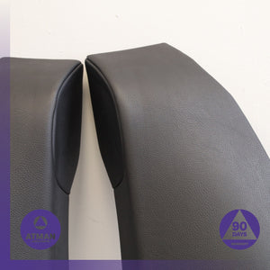 11-16 BMW F10 535i Rear Left &amp; Right Seat Bolster Set Black OEM