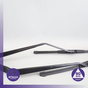 BMW F15 X5 Front Windshield Wiper Washer Arm Set 61617304069 OEM