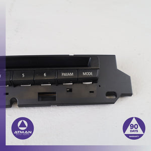 07-10 BMW E60 550i M6 Dashboard Audio Radio Control Panel Switch 65129227517 OEM