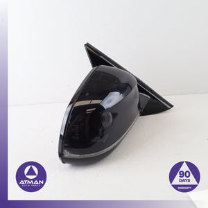 15-19 BMW F16 X6 Shadow Line Right Rear View Door Mirror w/ Camera OEM