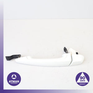 BMW F30 320i Rear Left Exterior Door Handle White OEM