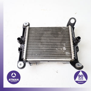 12-16 BMW F22 228i 428i Aux Auxiliary Cooling Radiator OEM 58k