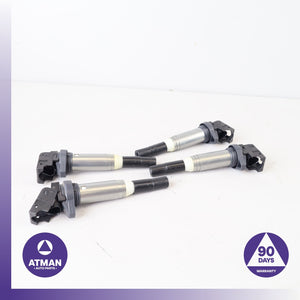 BMW F34 328i GT Engine Motor Ignition Coil Set of 4 12138616153 OEM