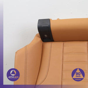 21-26 BMW G22 M440i 430i Coupe Rear Lower Seat Bench Cushion Brown OEM