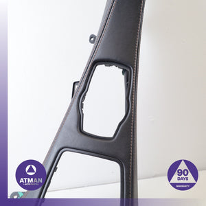 BMW F06 650i Gran Coupe Center Console Trim Cover Panel Black OEM