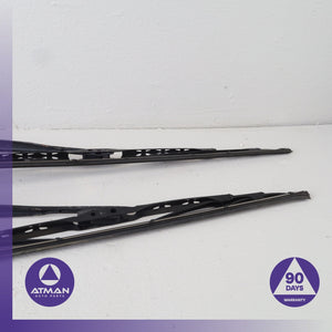 BMW E46 325i 323i 330i Front Windshield Wiper Washer Arm Set OEM — photo 6