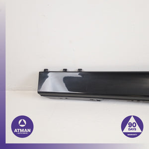 12-18 BMW F30 320i 335i Left Driver Side Rocker Panel Side Skirt Black OEM