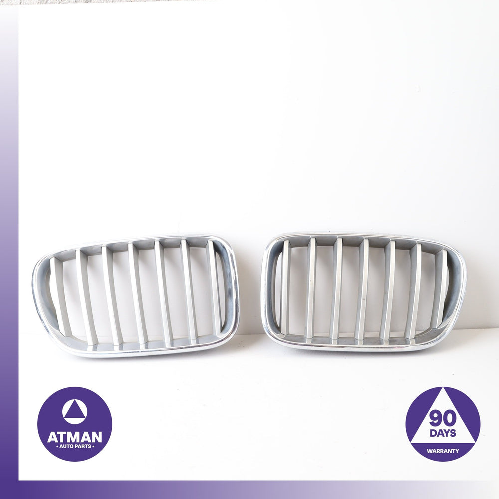 BMW F25 X3 Front Right Bumper Grille Chrome Set 51117237421 OEM