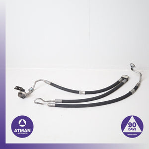 14-19 BMW F86 X6M X5M S63 4.4L Adaptive Drive Steering Oil Cooler Line OEM 80k