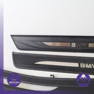 11-16 BMW F10 550i 528i Door Entry Illuminated Step Sill Panel Set OEM — photo 5
