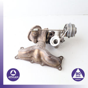 08-10 BMW E60 535i 535xi Rear Engine Turbocharger Manifold OEM
