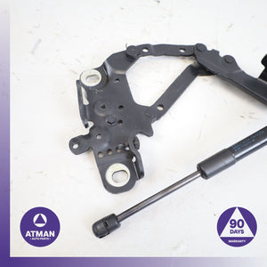 BMW F30 320i Left Side Hood Bonnet Hinge Set w/ Cylinder Strut OEM