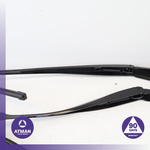 BMW F10 535i Left &amp; Right Windshield Washer Wiper Arm Blade Set OEM