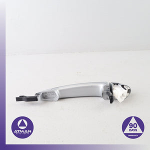 BMW E90 328i 335i 325i Rear Left Exterior Door Handle Silver OEM