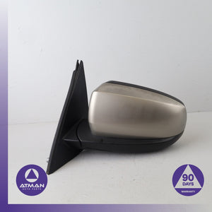BMW E70 X5 Left Driver Side Rear View Door Mirror Beige OEM