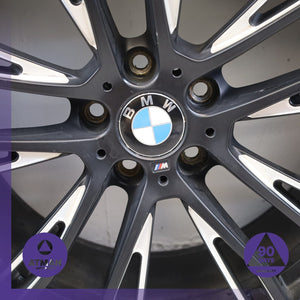 BMW F32 428i 328i M-Sport 8.5 x 20 20" Style 624 Rear Wheel Rim 6862775 OEM — photo 6