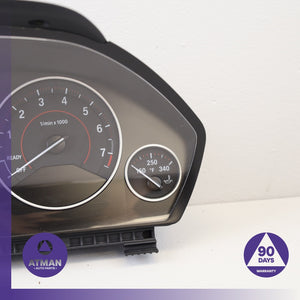 12-18 BMW F34 328i GT 330e Sport Line Instrument Gauge Cluster Speedometer OEM