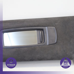 BMW F86 X6M X6 Right Passenger Side Sunvisor Sun Visor Black 51168061384 OEM