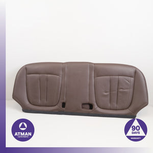 14-18 BMW F15 X5 Rear Lower Seat Bench Cushion Brown OEM