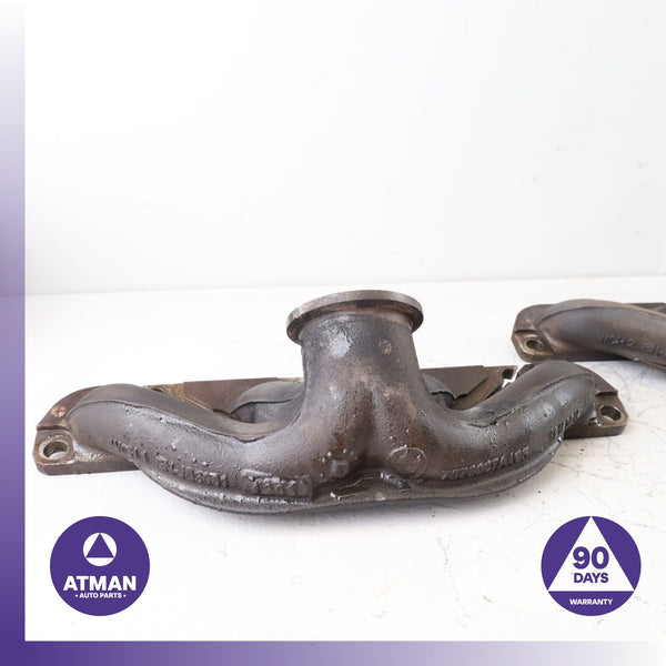 BMW F10 550i Left &amp; Right Engine Exhaust Turbo Manifold OEM