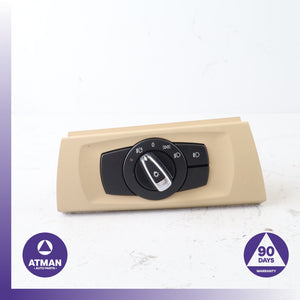 BMW E90 328i 335i Headlight Fog Light Switch Control Module OEM
