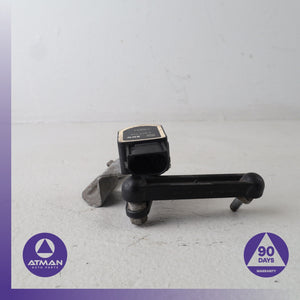 BMW E92 328i 128i Rear Left Side Headlight Height Level Sensor w/ Bracket OEM