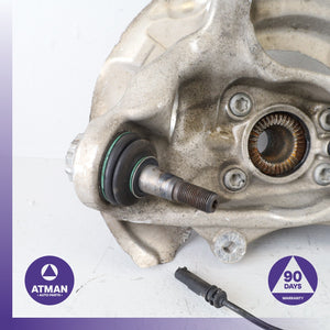BMW F10 528i xDrive AWD Front Right Side Spindle Knuckle Hub w/ Shield OEM — photo 2