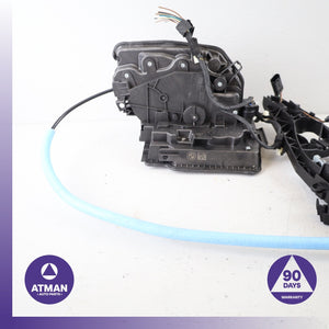 BMW F15 X5 Rear Left Driver Door Lock Latch Actuator w/ Bracket OEM