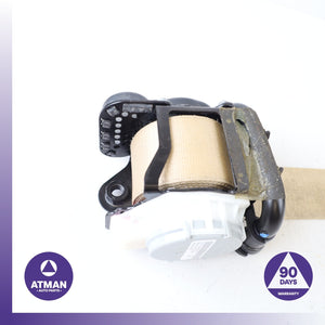 BMW F25 X3 Front Left Driver Side Seatbelt Seat Belt Beige 7367253 OEM