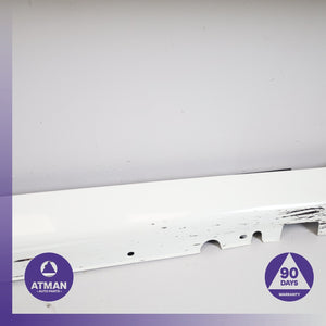 09-13 BMW E70 X5M M-Sport Right Side Skirt Rocker Molding Trim Panel White OEM