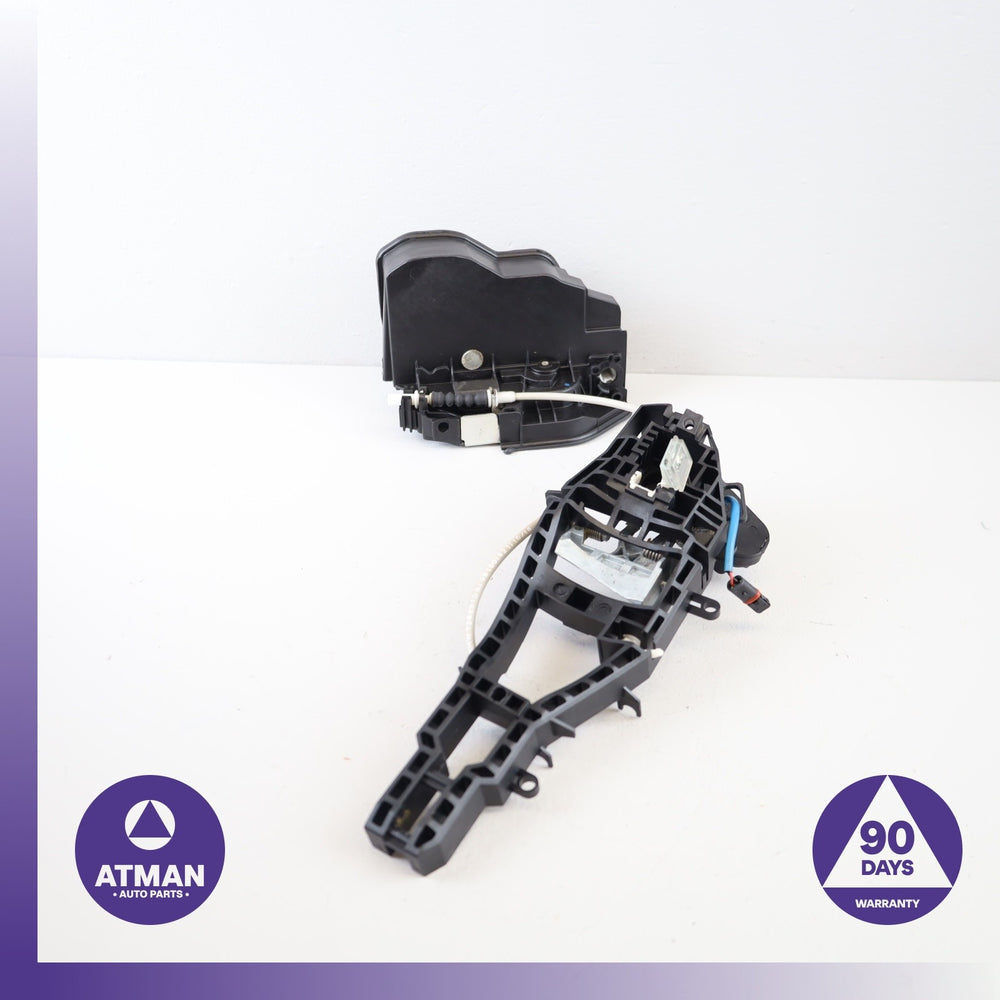 14-20 BMW F32 428i Front Left Side Door Lock Latch Actuator w/Bracket OEM