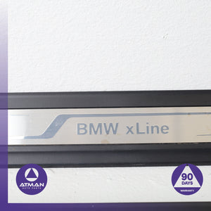11-18 BMW F25 X3 X4 Front Door Sill Trim Entry Set 51477354251 OEM — photo 3